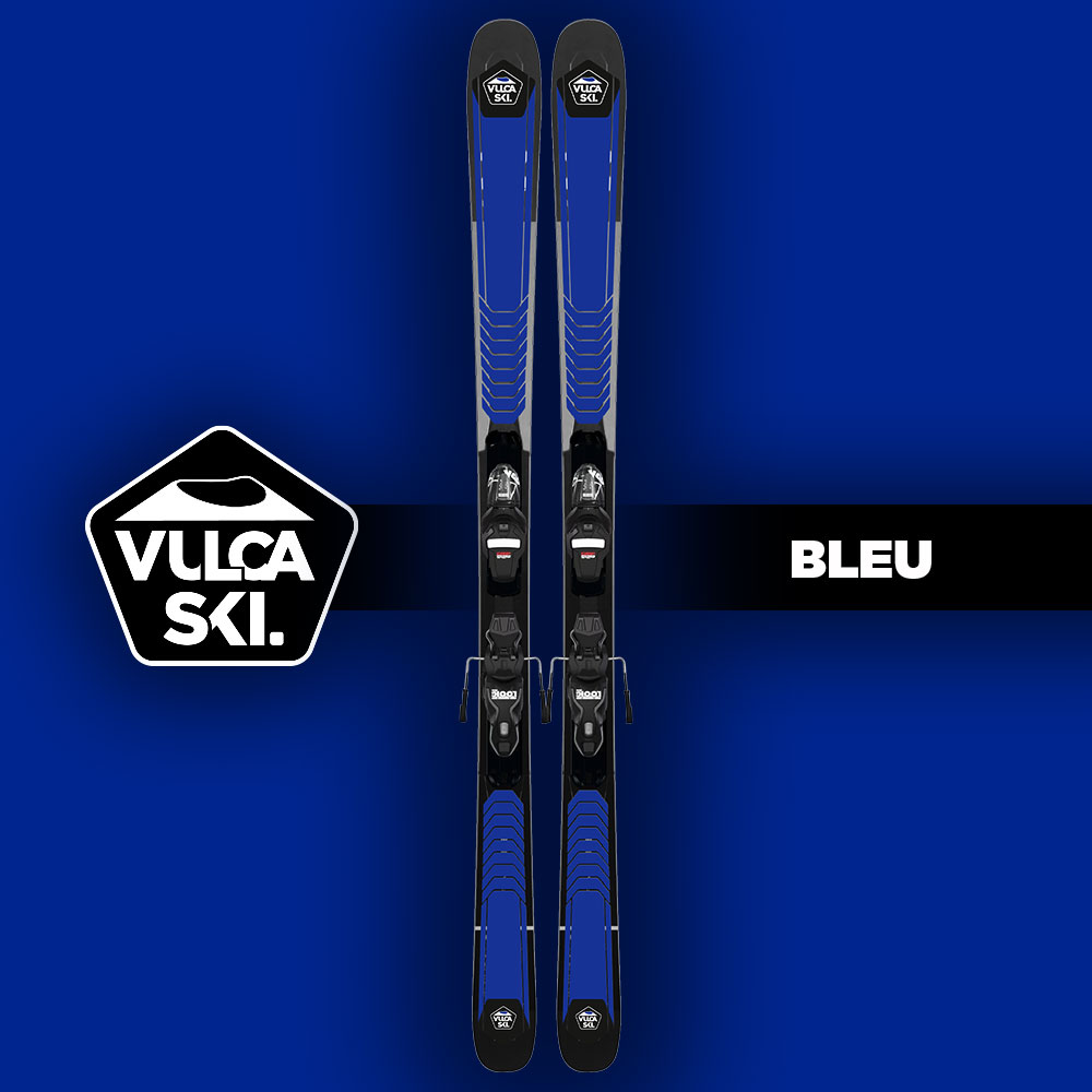Kit Déco Ski VULCASKI VIVID Bleu 2023