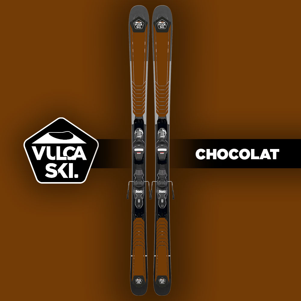 Kit Déco Ski VULCASKI VIVID Chocolat 2023