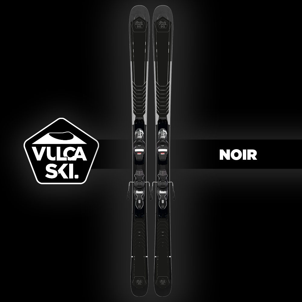 Kit Déco Ski VULCASKI VIVID Noir 2023