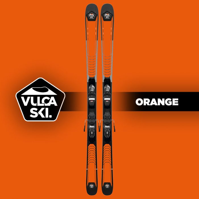 Kit Déco Ski VULCASKI VIVID Orange 2023