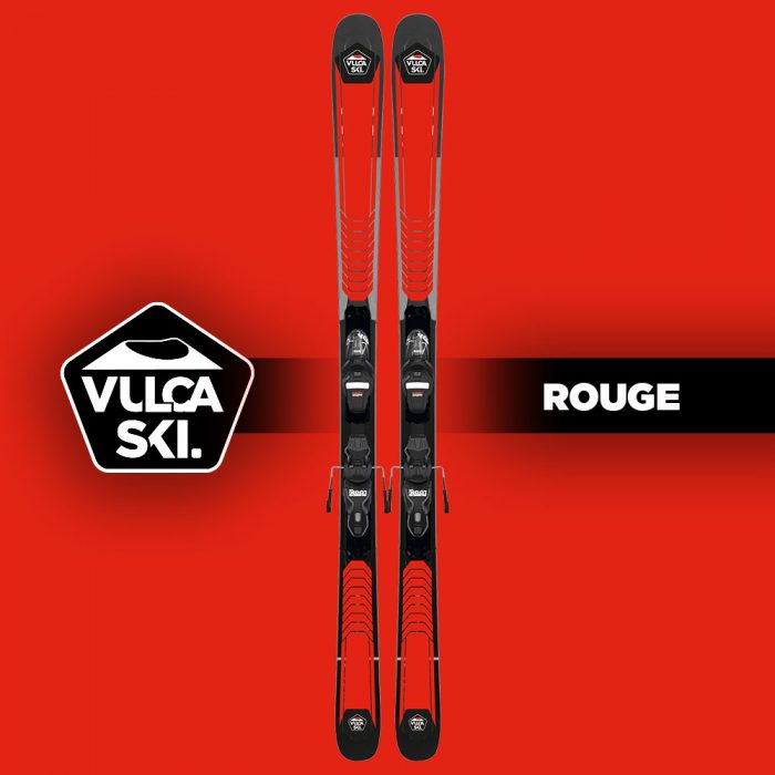 Kit Déco Ski VULCASKI VIVID Rouge 2023