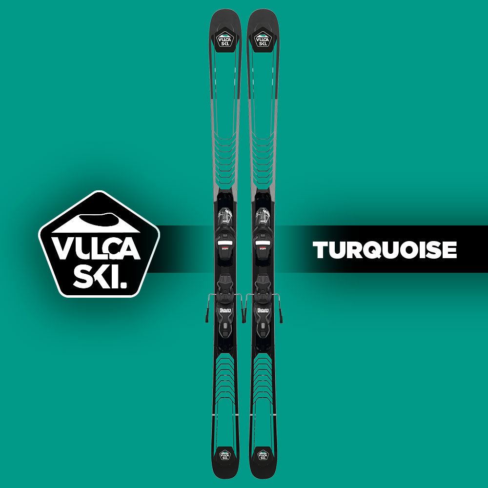 Kit Déco Ski VULCASKI VIVID Turquoise 2023