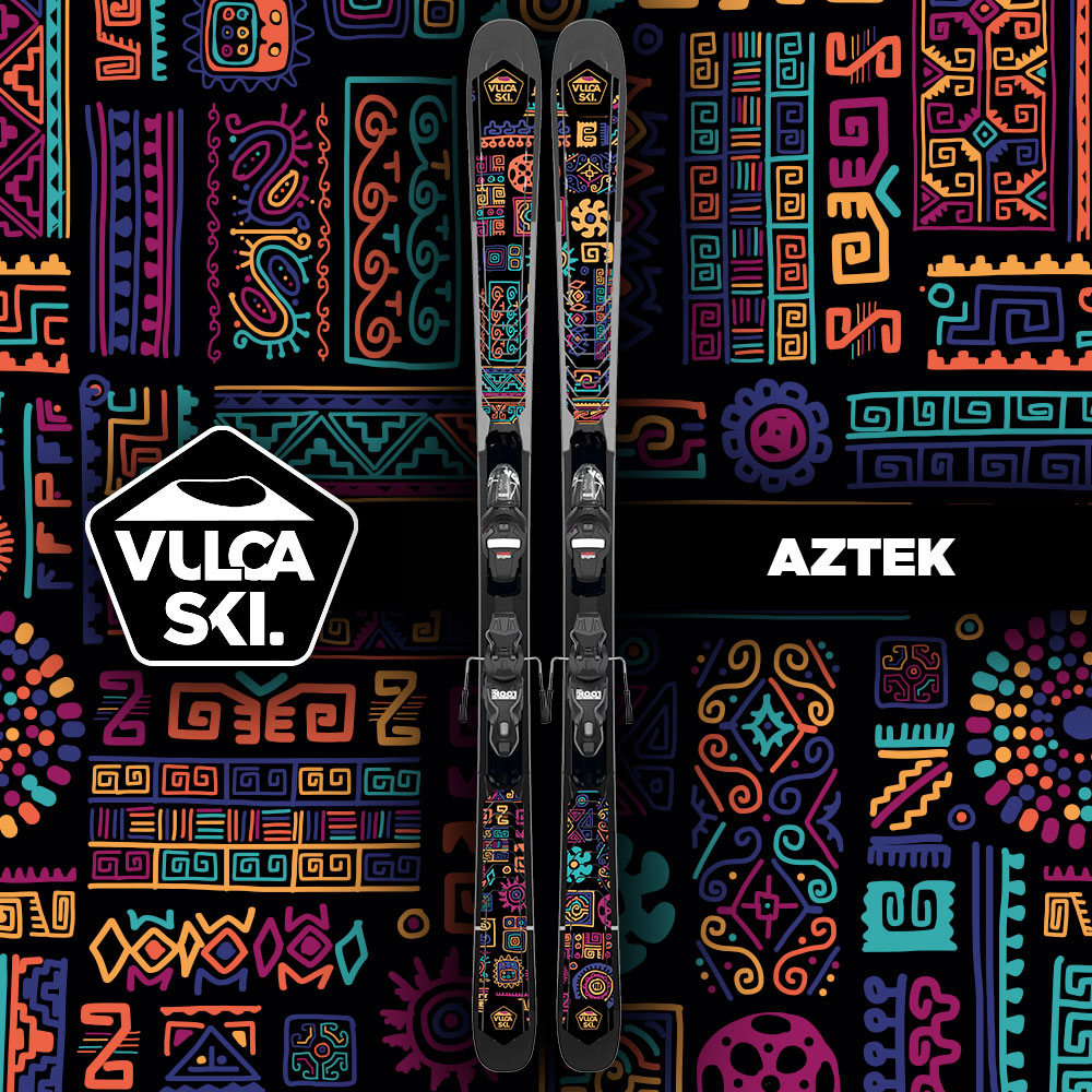 Kit Déco Ski VULCASKI ARTSPEED Aztek 2023
