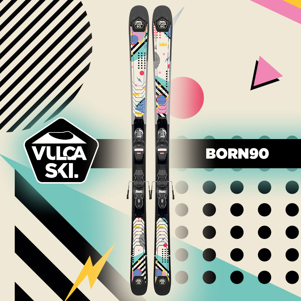 Kit Déco Ski VULCASKI ARTSPEED Born90 2023