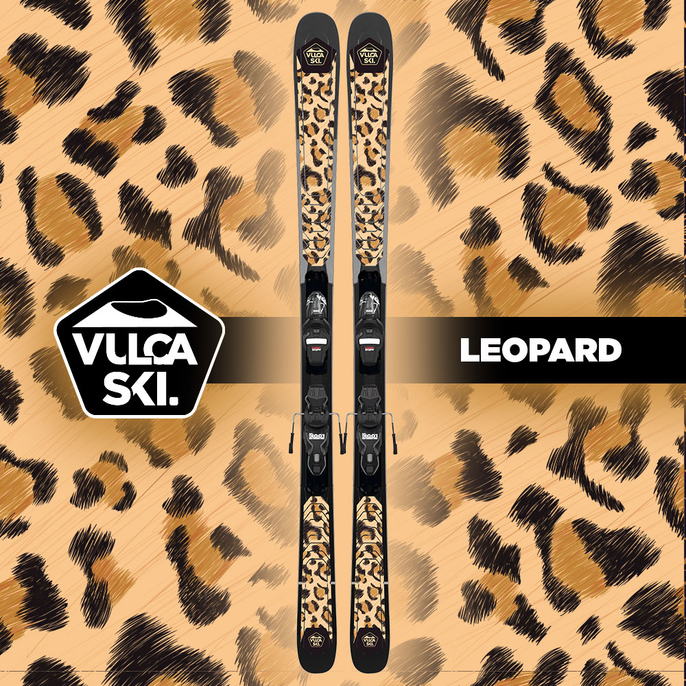 Kit Déco Ski VULCASKI ARTSPEED Leopard 2023