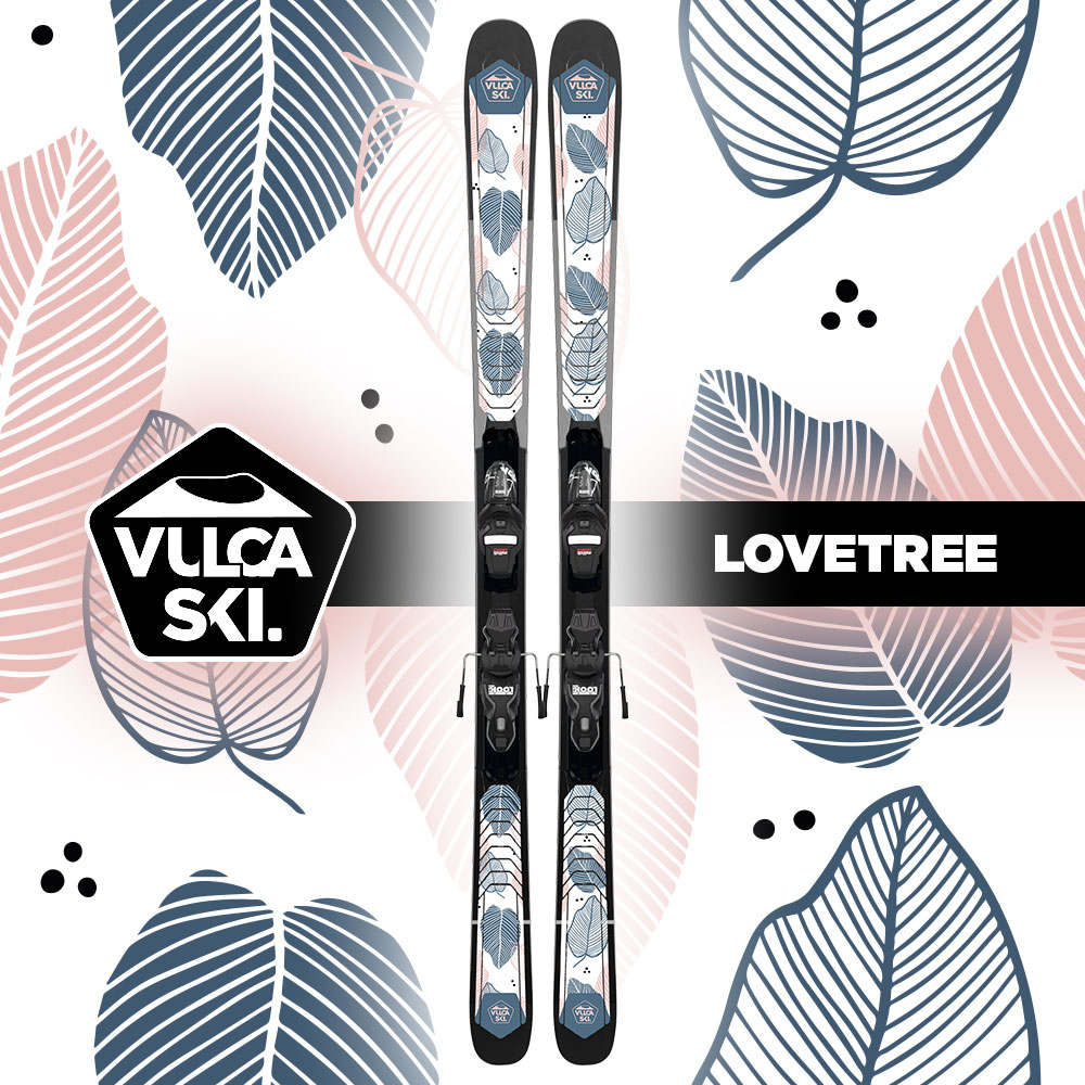 Kit Déco Ski VULCASKI ARTSPEED LoveTree 2023