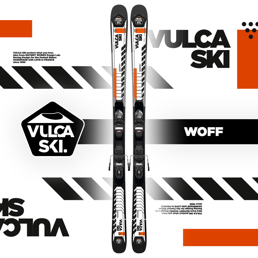 Kit Déco Ski VULCASKI ARTSPEED WOFF 2023