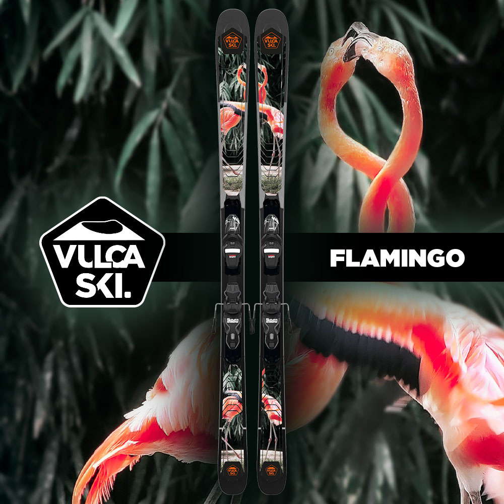 Kit Déco Ski VULCASKI SNOWBLAST Flamingo 2023