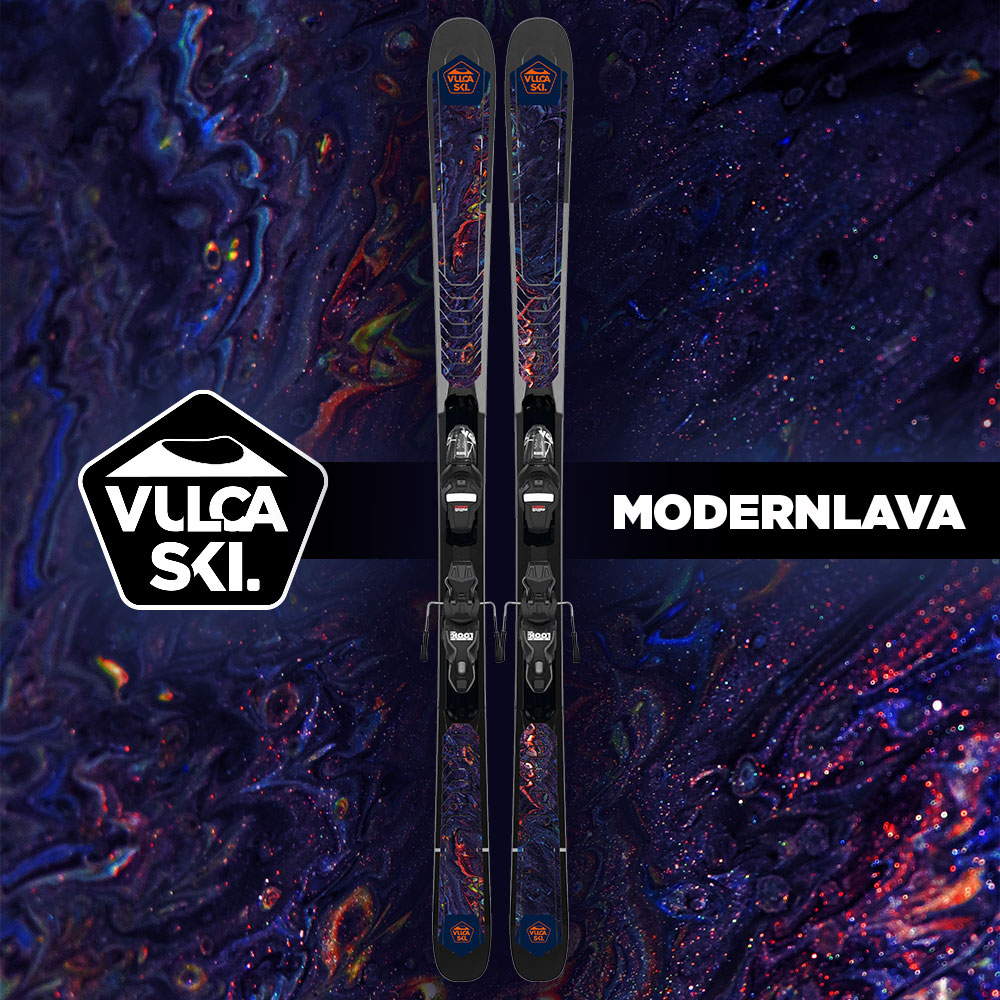 Kit Déco Ski VULCASKI SNOWBLAST ModernLava 2023