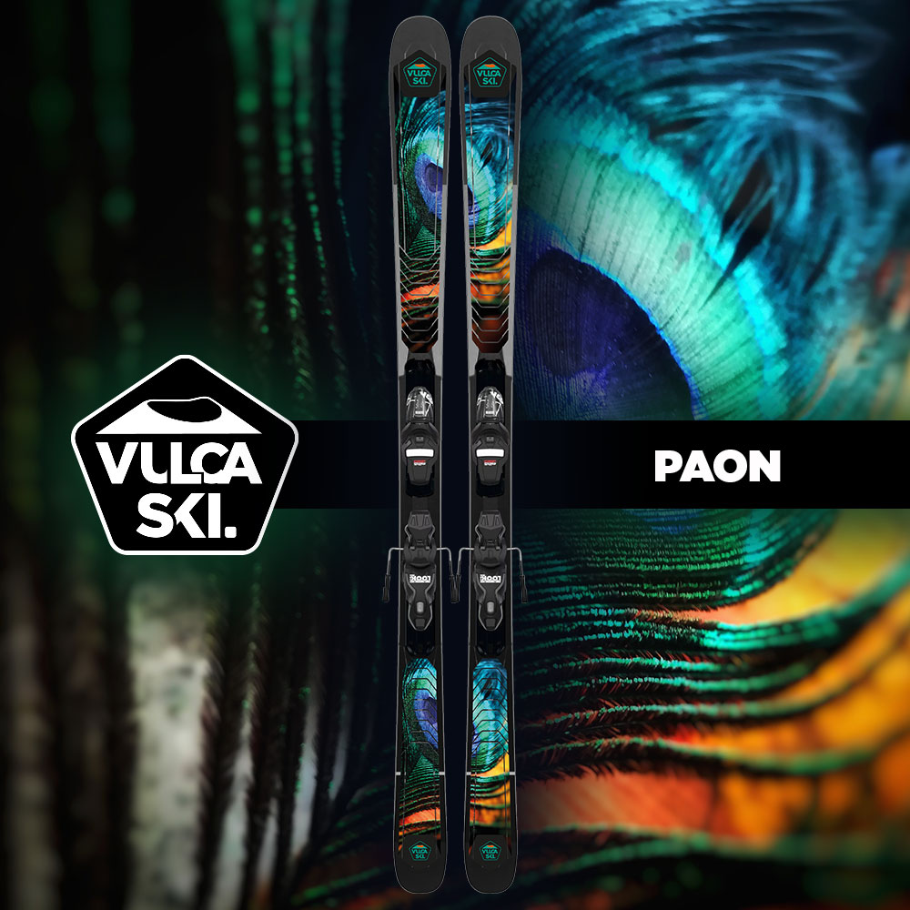 Kit Déco Ski VULCASKI SNOWBLAST Paon 2023