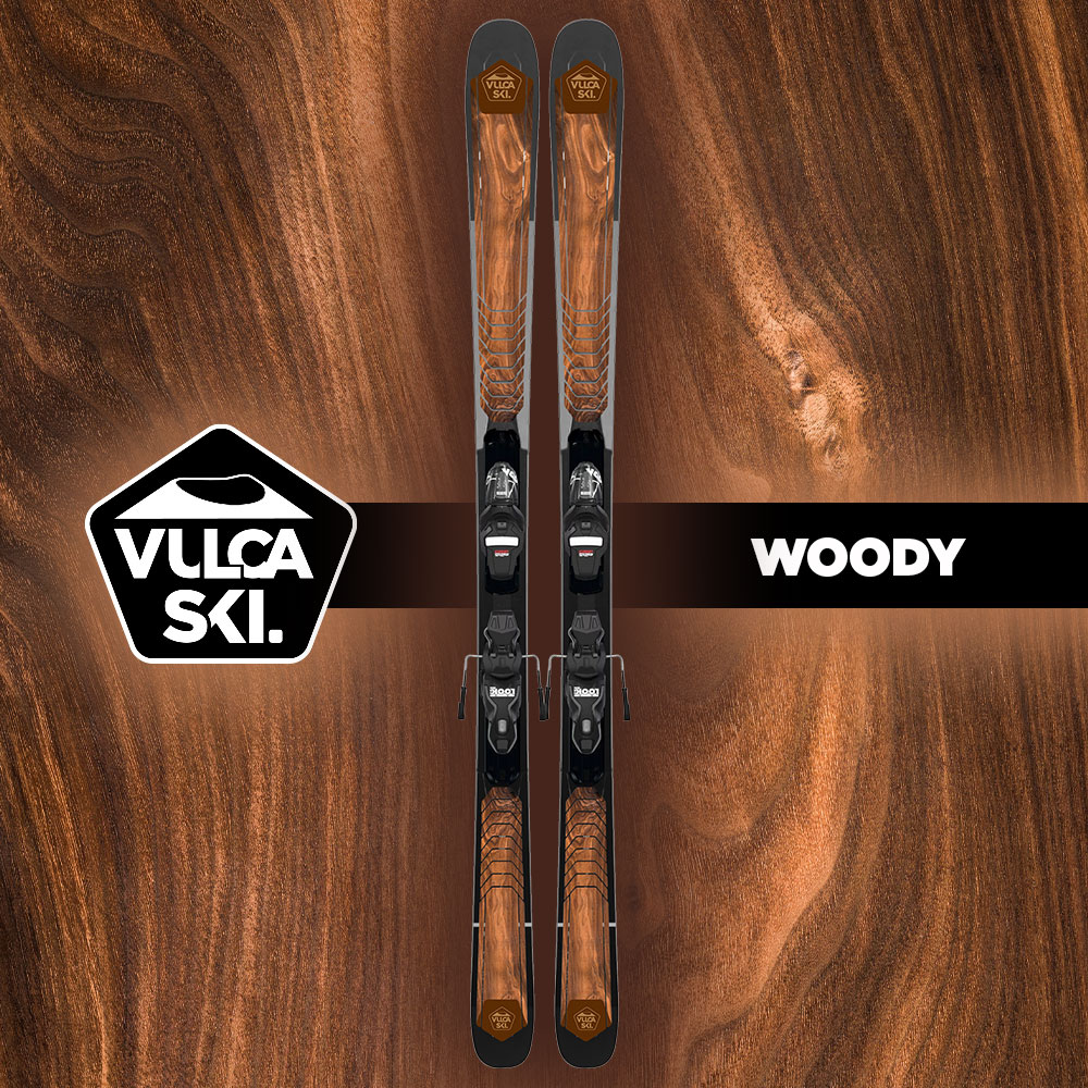 Kit Déco Ski Bois VULCASKI SNOWBLAST WOODY 2023